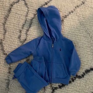 Polo Ralph Lauren Baby Sweatsuit 2 Piece | 18 months